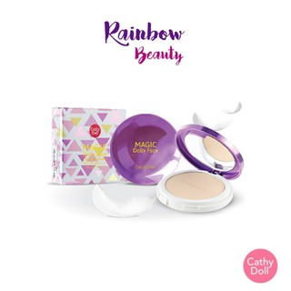 แป้งติดแอร์ Cathy Doll Magic Dolly Face Two Way Cake Powder SPF30 PA+++ 12g.