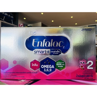 📢❗Enfalac Smart+ Formula 2 3800 g. เอนฟาแล็ค สมาร์ทพลัส นมผง เด็ก สูตร2 3800 กรัม