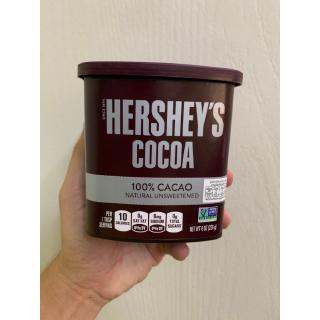 ✅ Hersheys Cocoa Powder 226g. เฮอร์ชี่ส์โกโก้ผง 100% ไม่มีน้ำตาล ใช้เป็นส่วนผสมทำขนม หรือผงโกโก้เข้มข้น ทำข