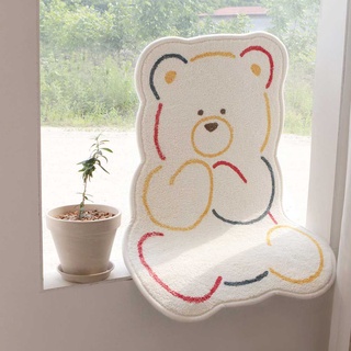 พรมไดคัทหมี Polar Bear mat