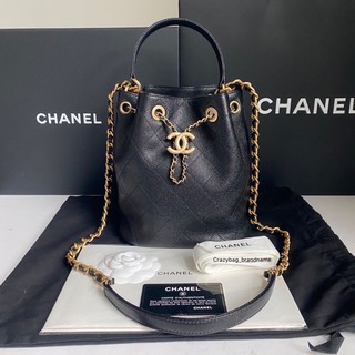 New Chanel drawstring holo 30