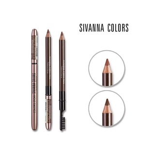 1แท่ง คิ้วจรวด ดินสอคิ้ว สิวันนา Sivanna Eyebrow Pencil ES004 ดินสอเขียนคิ้ว