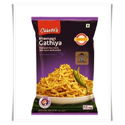 ขนมทานเล่นผสม Bhavnagri Gathiya (400 กรัม) ยี่ห้อ Chheda’s -- Chheda’s Bhavnagri Gathiya (400 Grams)