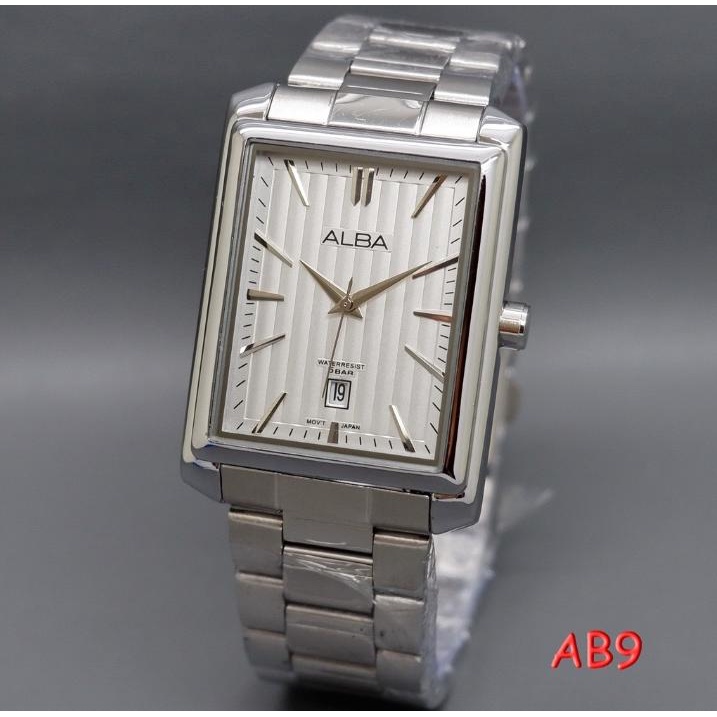 นาฬิกาข้อมือ Alba แฟชั่นเรียบง่าย สําหรับผู้ชาย และผู้หญิง