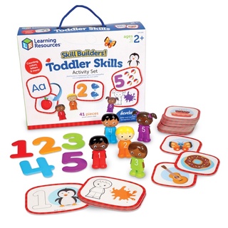Learning Resources-Skill Builders Toddler Skills เซตกิจกรรมเรียนรู้เรื่องสี การนับ จำนวน ตัวเลข วัย 2-4 ขวบ