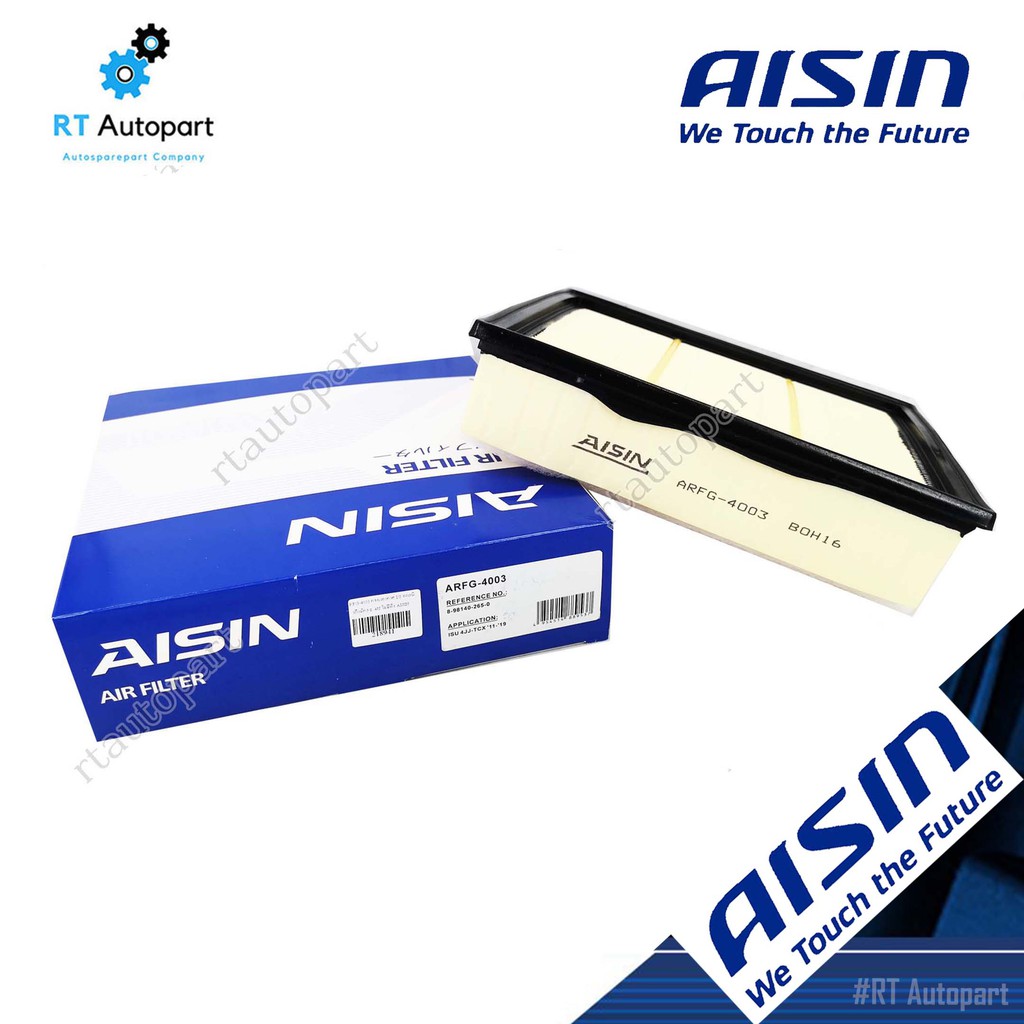 Aisin กรองอากาศ Isuzu All new Dmax 3.0 Mu-X 3.0 ปี12-18 / All new dmax กรองอากาศ Dmax / 8-98140-265-0 / ARFG-4003