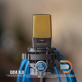 AKG C414 XLII ไมค์คอนเดนเซอร์ไมค์สตูดิโอ ใช้สำหรับห้องบันทึกเสียง ปรับรูปแบบการรับเสียงได้ 5 แบบ คุณภาพระดับมืออาชีพ