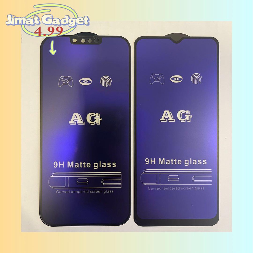 AG MATTE BLUERAY FULL GLASS-IPHONE 6/6SPLUS/7/7PLUS/8/8PLUS