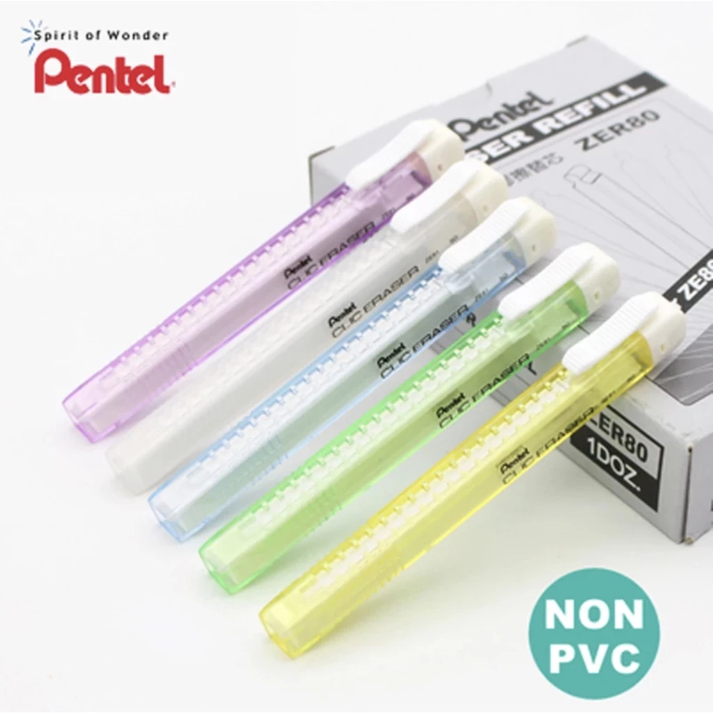 ยางลบเลื่อน / ไส้ยางลบ ยี่ห้อ Pentel 1 ชิ้น
