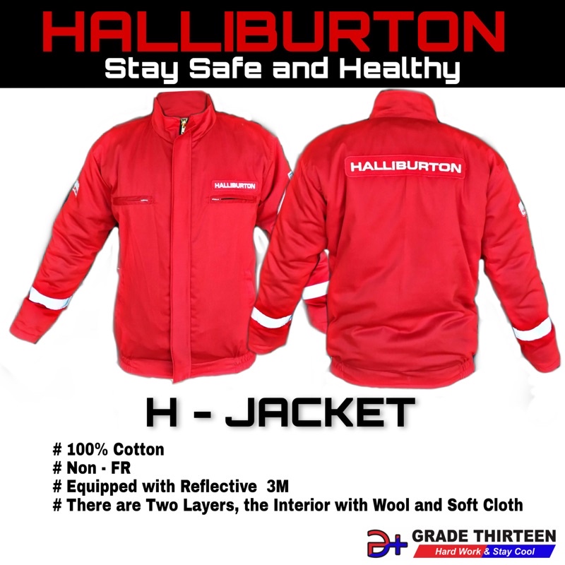 เสื้อแจ็คเก็ต Halliburton