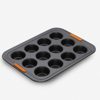 ถาดอบมัฟฟิน LE CREUSET Non-stick 12 cup muffin tray