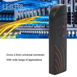 Leo310 Optical Fiber Test Pen Rechargeable Red Light Source Check Visual Fault Locator 15MW