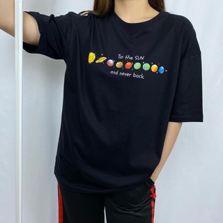 เสื้อยืดโอเวอร์ไซส์สไตล์เกาหลีสกรีนลายมินิมอล เสื้อยืดเกาหลี เสื้อยืดมินิมอล เสื้อยืดโอเวอร์ไซส์ เสื้อยืดผู้หญิง