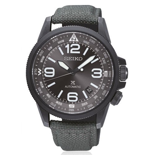 SEIKO PROSPEX LAND Sport Automatic นาฬิกาข้อมือผู้ชาย สายผ้านาโต้ รุ่น SRPC29K1