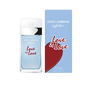 DOLCE GABBANA น้ำหอมสำหรับคุณผู้หญิง LB Love Is Love ขนาด 100 มล. น้ำหอมสำหรับผู้หญิง น้ำหอม ความงาม