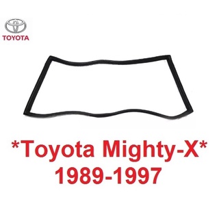 ยางกระจกหลัง โตโยต้า ไมตี้ ไมตี้เอ็กซ์ 1989 - 1997 TOYOTA HILUX MIGHTY X  ยาง ขอบ กระจก หลัง  RN85 LN85 UTE 88-97