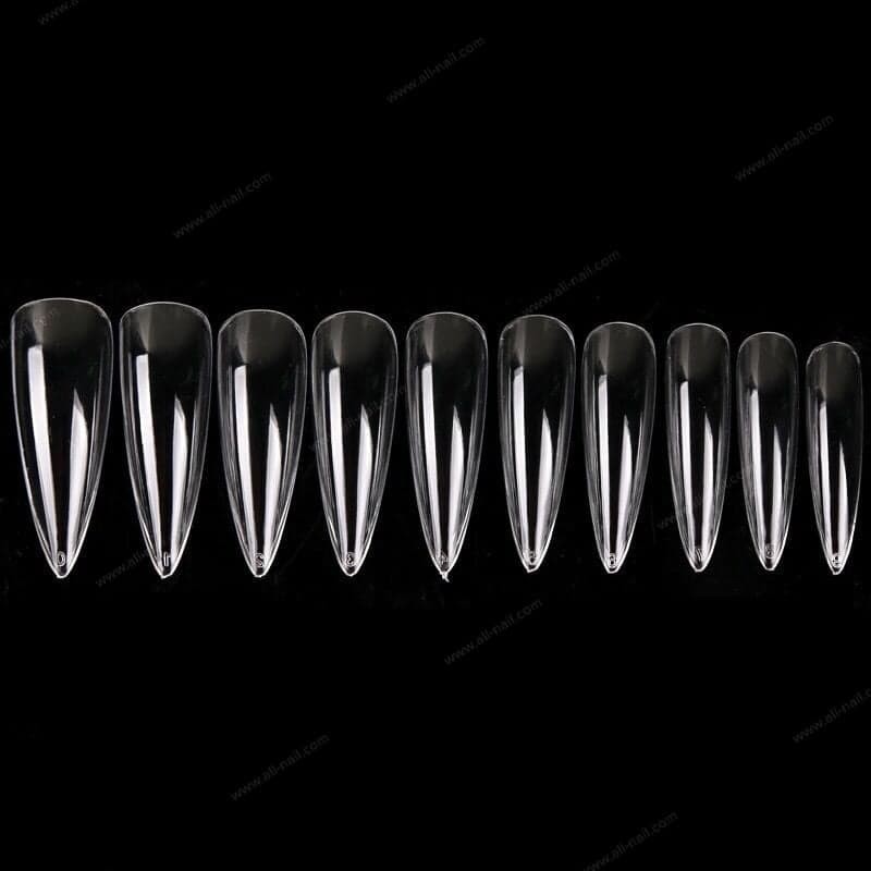 เล็บปลอม เล็บเกาหลี iBeautyLead ทรง Stiletto แบบยาว 500ชิ้น