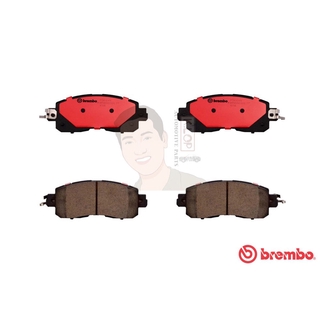 P56 104C ผ้าเบรก F (แท้ BREMBO รุ่น Ceramic) NISSAN เทียน่า Teana L33 ปี2014 ปี2013-&gt;