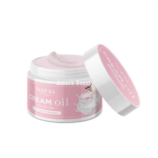 ครีมออยหอม Napas Cream Oil แบรนด์เดียวกับโลชั่นนมหอม 200ml.
