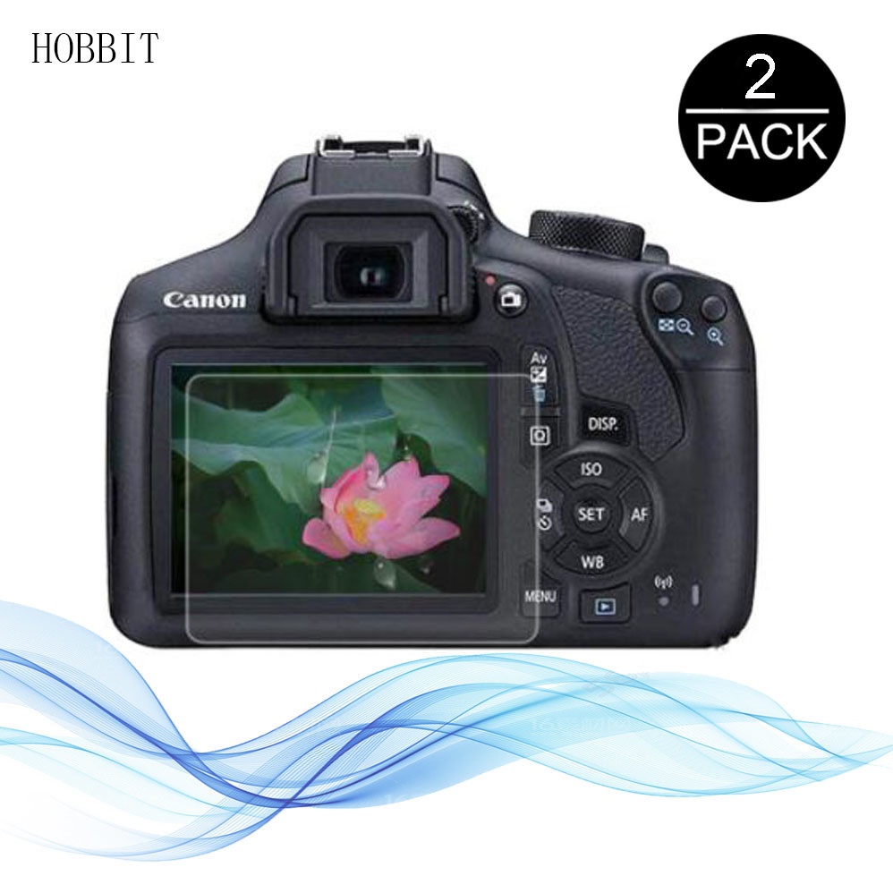 2pack กล้องเลนส์ป้องกันฟิล์มสําหรับ Canon EOS M200 M100 M50 M6 M5 M4 M3 M2 850D 650D 700D 760D