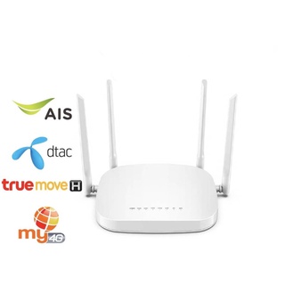 (ในสต็อกในกรุงเทพฯ)4G Router WiFi เราเตอร์ ใส่ซิม เมนูอังกฤษ ใช้งานง่าย รองรับทุกค่าย WiFi 4G Wireless Router