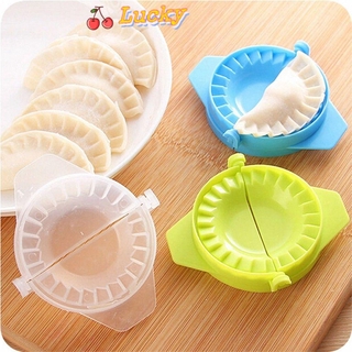 Lucky ใหม่ แม่พิมพ์ทําเกี๊ยว Jiaozi เครื่องมือห้องครัว DIY อุปกรณ์ Ravioli Pierogi บ้าน