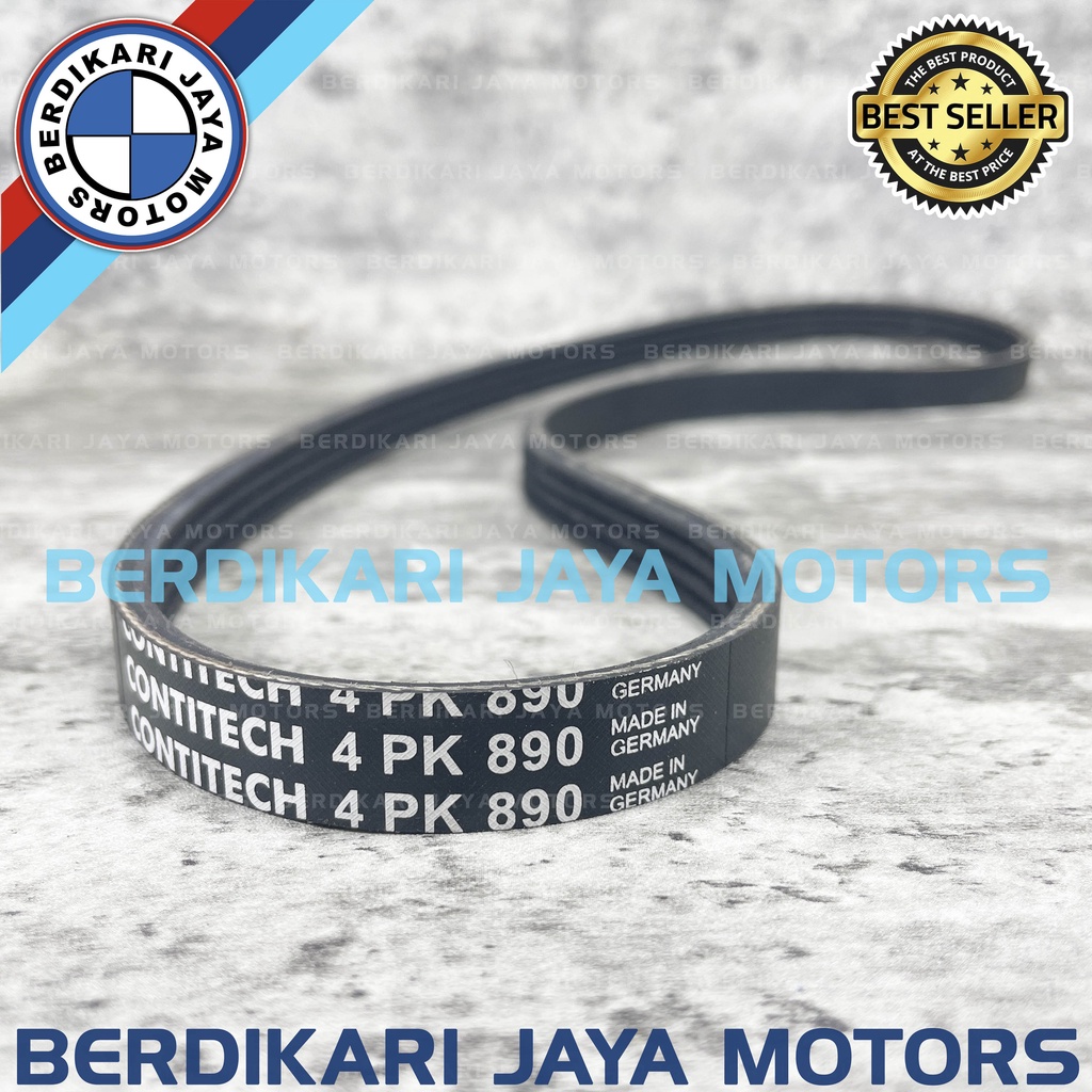 FAN BELT FANBELT V-BELT V BELT AC BMW E36 M43 M50 4PK890 4PK 890 4 PK 890