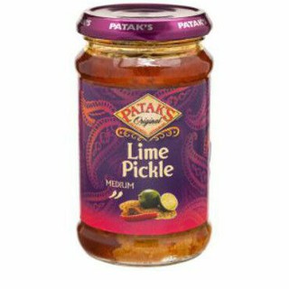 🔥HOT🔥 Pataks Lime  Pickle ซอส ผสม มะนาวดอง สำหรับจิ้ม อาหาร  พาทัคส์ 283 กรัม คุณภาพระดับพรีเมี่ยม