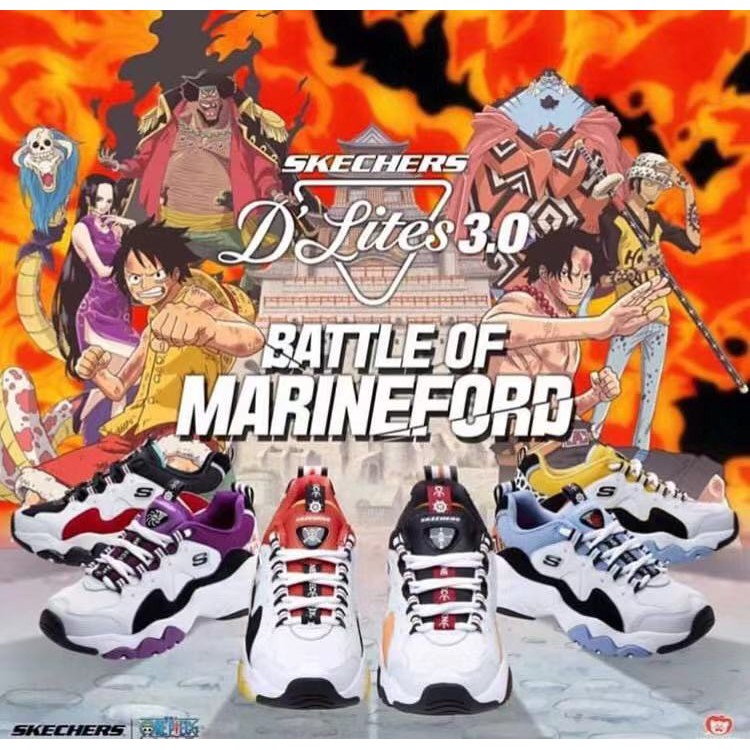 Po Dp Official Skechers X One Piece Limited Edition Shoes Sepatu Dp ...