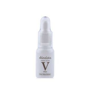 Skinsista V White Booster วิตามินบูสเตอร์เพื่อผิวแลดูขาวกระจ่างใส ใน 14 วัน 15 ml