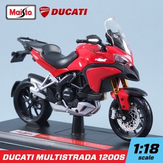 รถมอเตอร์ไซค์ 1:18 DUCATI Multistrada 1200S [Maisto]