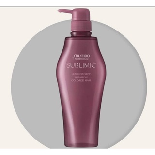 Shiseido Sublimic Luminoforce Shampoo 500ml แชมพู ชิเชโด้ ผมทำสี