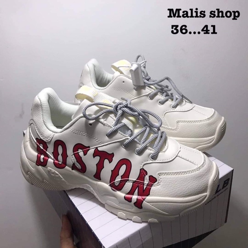 รองเท้าผ้าใบ MLB Boston 👟