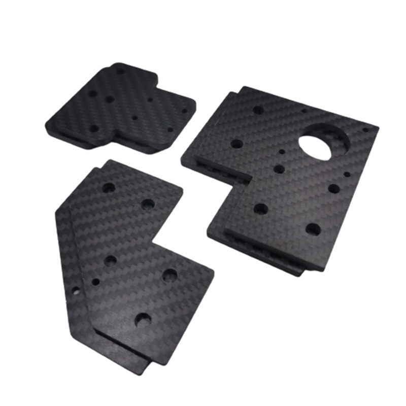 Funssor V Core 3 0 3D Printer Upgrade Carbon Fibre Plate Set XY Motor 
