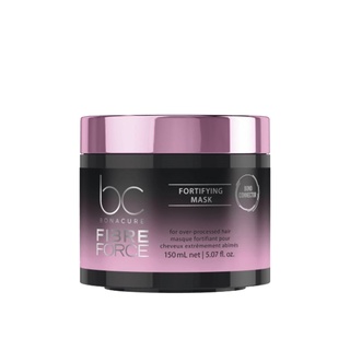 มาส์กฟื้นฟูผมแห้งเสีย Schwarzkopf Bonacure Fibre Force Fortifying Mask 150ml. ชวาร์สคอฟ ไฟเบอร์ฟอส