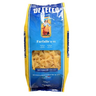 De Cecco Farfalle No93 500g  De Cecco Farfalle No93 500g