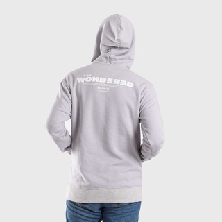 เสื้อกันหนาว มีฮู้ด สีเทา H938 The Wondered