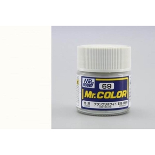 สีสูตรทินเนอร์ Mr.Color C69 OFF WHITE