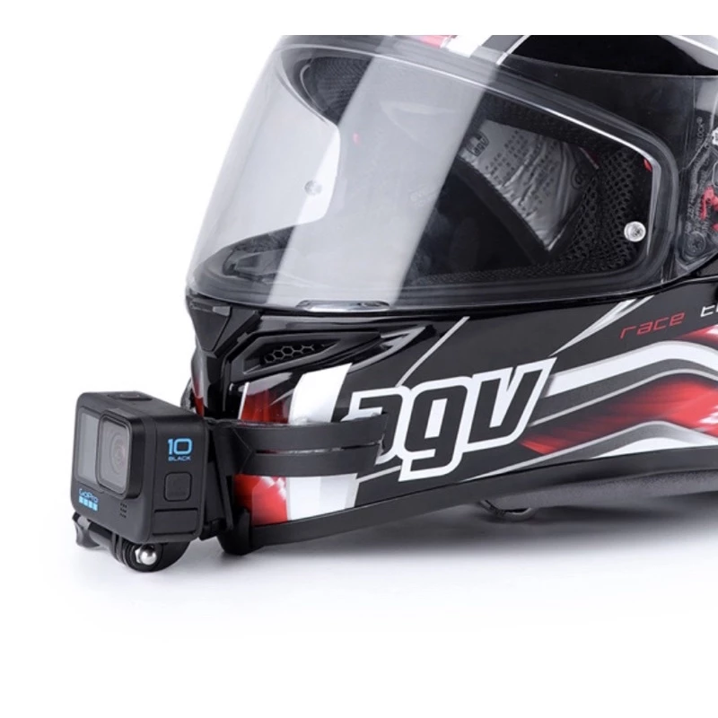 ขาติดหมวกกันน้อค แบบดัดงอได้ สำหรับ กล้องโกโปร กล้องแอคชั่น Motorcycle helmet Bracket for GOPRO/Action Camera ขาติดหมวก thumbnail 4