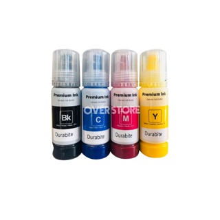 หมึก epson กันน้ำ Durabrite Pigment รุ่น L1110,L3100,L3101,L3110,L3150,L5190 L4150 L4160 L6160, L6170, L6190แบบมีกล่อง