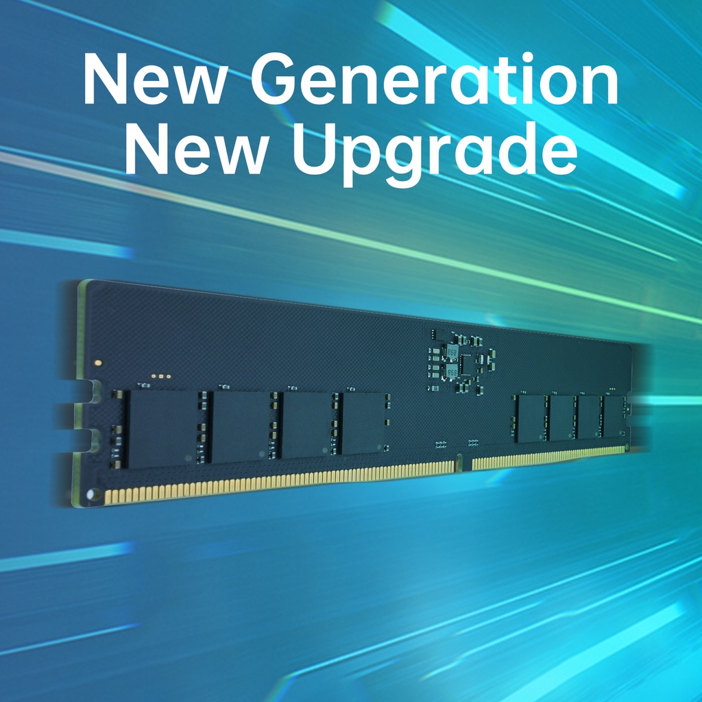 KingSpec 16GB Ram PC5 DDR5 4800MHz 16GBX2 UDIMM Desktop Memory Ram XMP