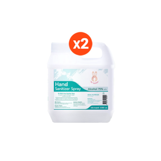 ซื้อ x2 ราคาดี!! แอลกอฮอล์ สเปรย์ 75% ขนาด 1000 ml / กลิ่น เปปเปอร์ มินต์ / Food Grade