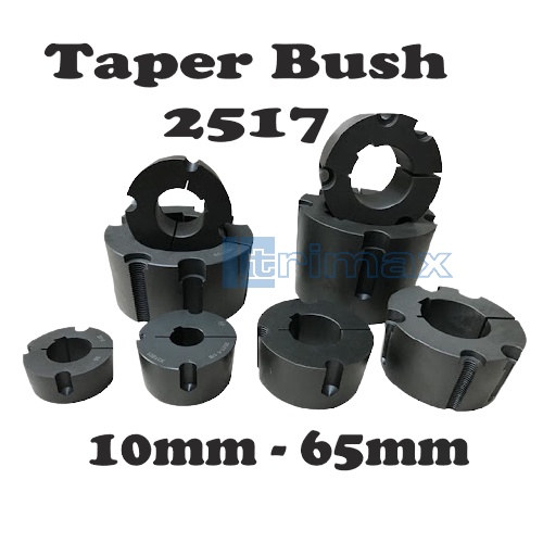 2517 Taper Lock Bush SPZ SPA SPB SPC V Belt Pulley ( 1/2/3/4/5/6 Grooves ) 1108 1610 2012 2517 3020 