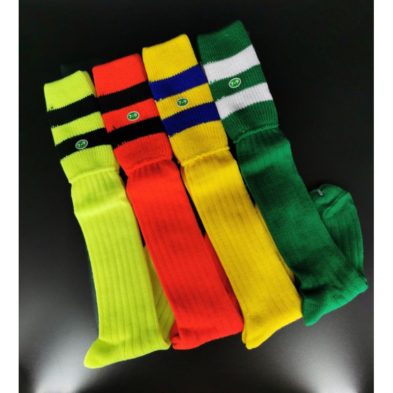 ถุงเท้า​ฟุตบอล​เด็ก​7-9​ปีคู่ละ40บาทMadeinThailand