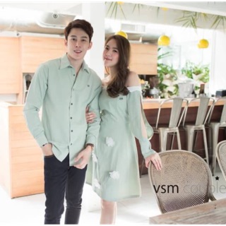 เสื้อคู่ VSM งานป้าย คุณภาพ 👕👚📌