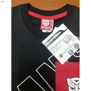 ส่งของที่กรุงเทพฯเสื้อคอกลม TRANSFORMERS กระเป๋าหน้า