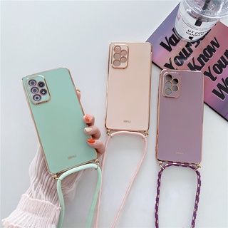 เคสซิลิโคนนิ่ม พร้อมสายคล้อง สําหรับ Xiaomi Mi 12 11T 10T 11 10 Lite Mix 4