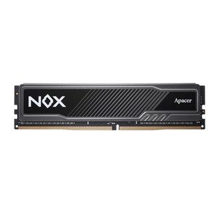 APACER NOX  8GB DDR4 2666MHZ, CL16 SINGLE CHANNEL, BLACK (ไม่มีไฟ มีซิ้ง)