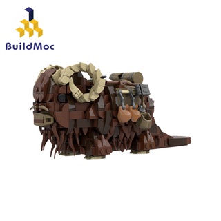 Buildmoc ของเล่นตัวต่อเลโก้ รูปสัตว์ bantha star wars Tatooine MOC-97302 สําหรับเด็ก