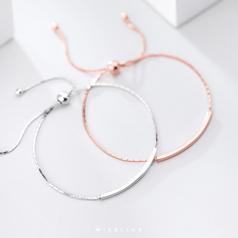 สร้อยข้อมือ เงินแท้ 92.5% ส่งฟรี EMS ♡ รุ่น Soft ♡